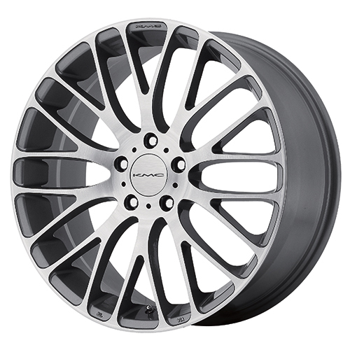 KMC Maze KM693 Pearl Gray With Brushed Face Photo