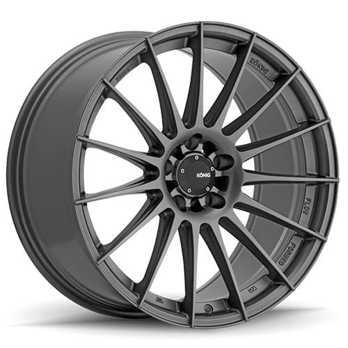 Konig Rennform 48 Matte Gray - Part Number 48MG-RF8951245G Konig Rennform 48 Matte Gray Photo