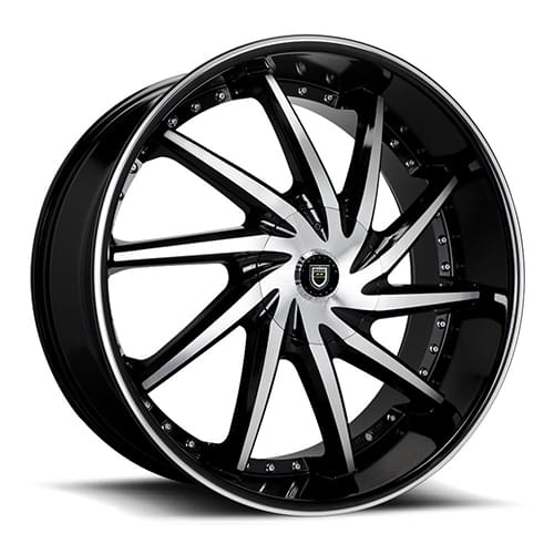 Lexani Artemis 659MB Covered Lugs - Part Number 659-2410-13-35MB Lexani Artemis 659MB Covered Lugs Photo