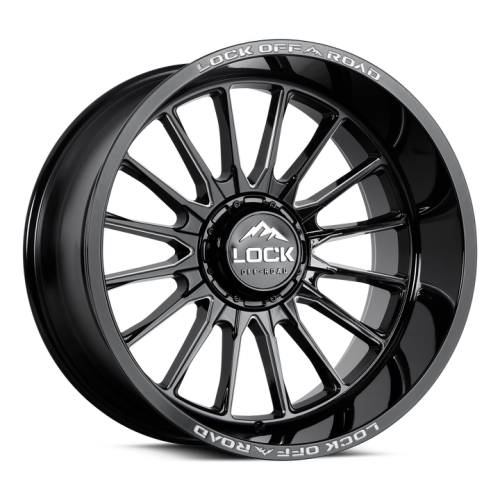 Lock Extreme Striker Gloss Black Milled