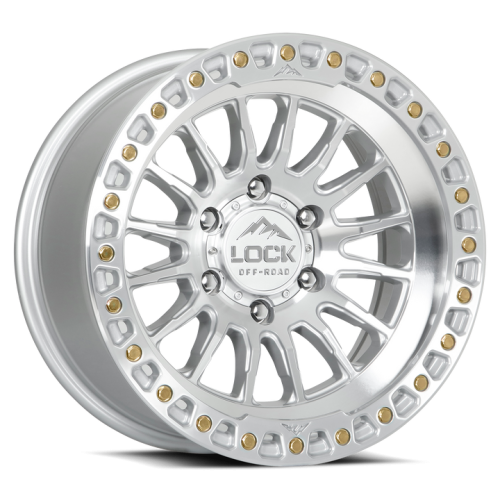 Lock Offroad Grit Machined w/ Clear Coat - Part Number GRIT-7969MC12N Lock Offroad Grit Machined w/ Clear Coat Photo