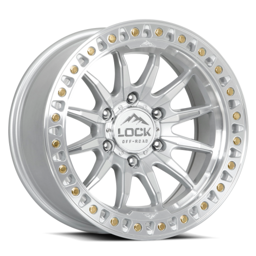Lock Offroad Trail Machined w/ Clear Coat - Part Number TRAIL-2163MC Lock Offroad Trail Machined w/ Clear Coat Photo