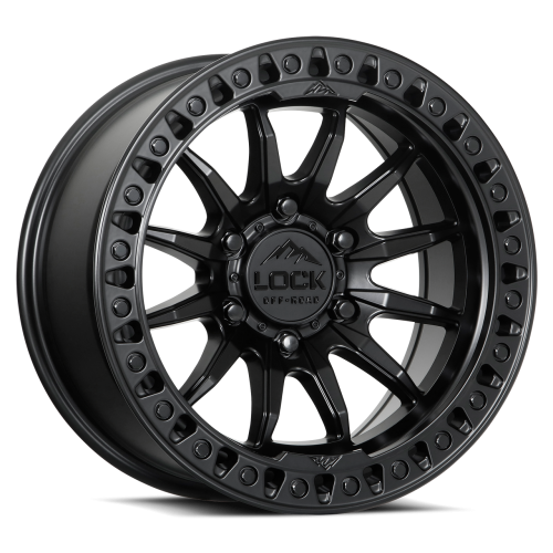 Lock Offroad Trail Matte Black W/ Matte Black Ring