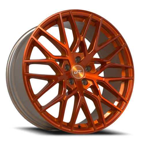 Luxxx Alloys Lff 01-Pista Brushed Sunset Orange - Part Number LFF01201055112+38-A-R18 Luxxx Alloys Lff 01-Pista Brushed Sunset Orange Photo