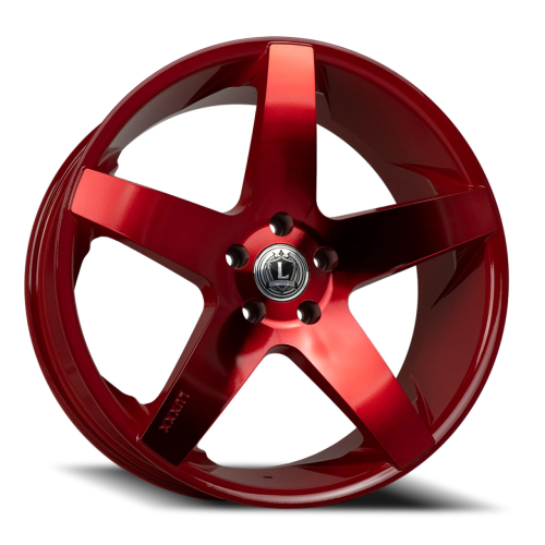 Luxxx Alloys Lux 15 Neon Red Photo