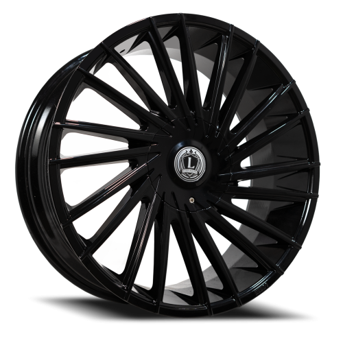 Luxxx Alloys Lux 43 Gloss Black - Part Number LUX43208551101143+35B-A Luxxx Alloys Lux 43 Gloss Black Photo