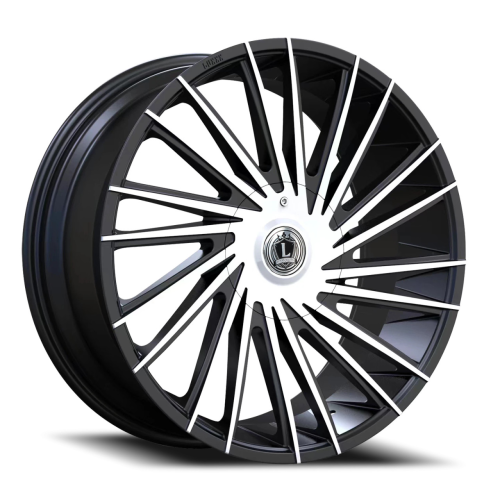 Luxxx Alloys Lux 43 Gloss Black Machined Photo
