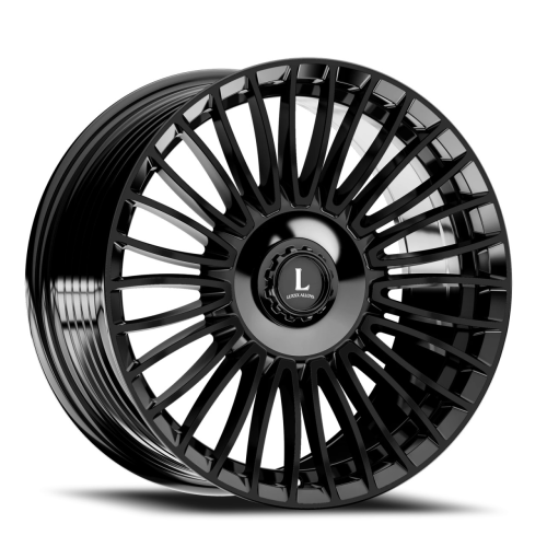 Luxxx Alloys Lux 49 Gloss Black - Part Number LUX49188551001143+35B-A Luxxx Alloys Lux 49 Gloss Black Photo