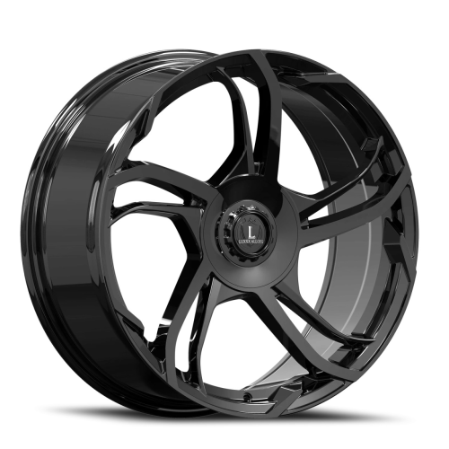 Luxxx Alloys Lux 52 Gloss Black - Part Number LUX5222961351397+30E-A Luxxx Alloys Lux 52 Gloss Black Photo