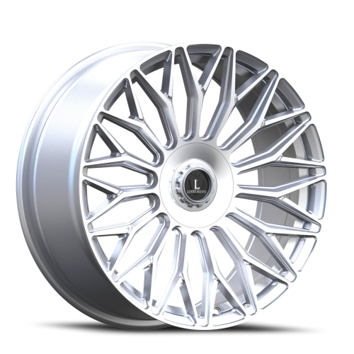 Luxxx Alloys Lux 53 Silver Machined - Part Number LUX5324105115120+18B-F2 Luxxx Alloys Lux 53 Silver Machined Photo