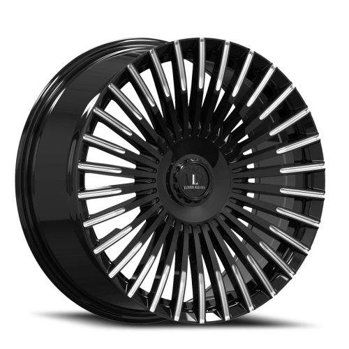 Luxxx Alloys Lux 56 Gloss Black Milled Photo