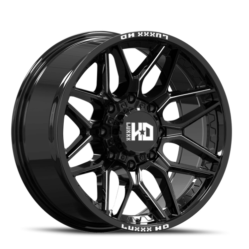 Luxxx Hd Lhd36 Gloss Black Milled Photo