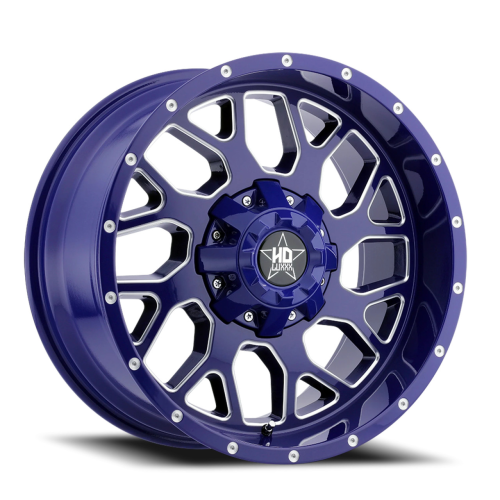 Luxxx Hd Lhd8 Gloss Blue Milled - Part Number LHD820105127139-12D-L1 Luxxx Hd Lhd8 Gloss Blue Milled Photo