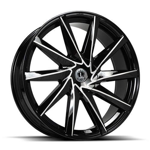 Luxxx LUX 35 Gloss Black Milled - Part Number LUX35208551101143+30B-A1 Luxxx LUX 35 Gloss Black Milled Photo