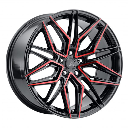 Mach Forged MF.6 Gloss Black W/ Red Face Photo