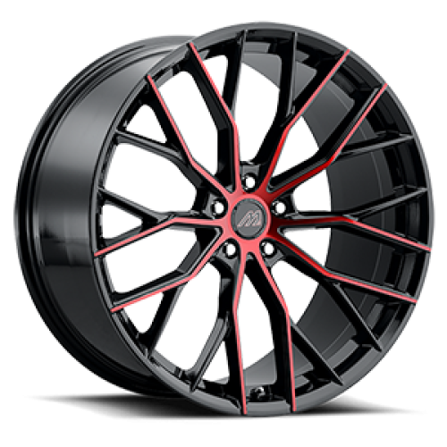 Mach MF.10 Gloss Black w/ Red Machined Face Photo