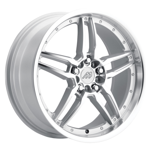 Mach MP.57 Arctic Silver w/ Machined Face And Lip And Chrome Rivets Photo