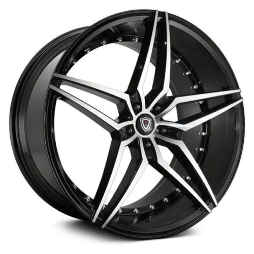 Marquee Wheels M3259 Black Machined - Part Number 325920105511520BP Marquee Wheels M3259 Black Machined Photo