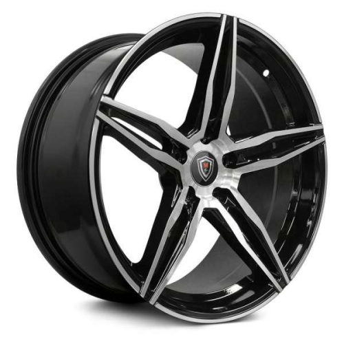 Marquee Wheels M8888 Black Machined - Part Number 88881885511515GBM Marquee Wheels M8888 Black Machined Photo