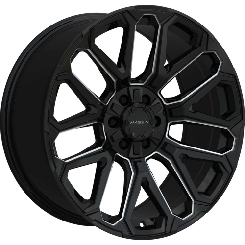 Massiv Off-Road Or6 Black And Milled - Part Number MAS-OR5-7906-N12BMW Massiv Off-Road Or6 Black And Milled Photo
