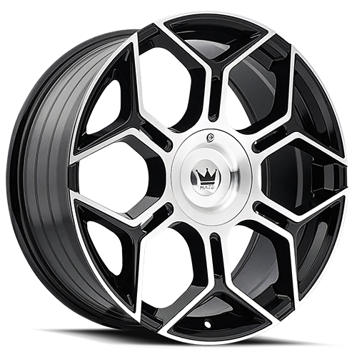 Mazzi Libra 379 Gloss Black W/ Machined Face - Part Number 379-2818BM Mazzi Libra 379 Gloss Black W/ Machined Face Photo