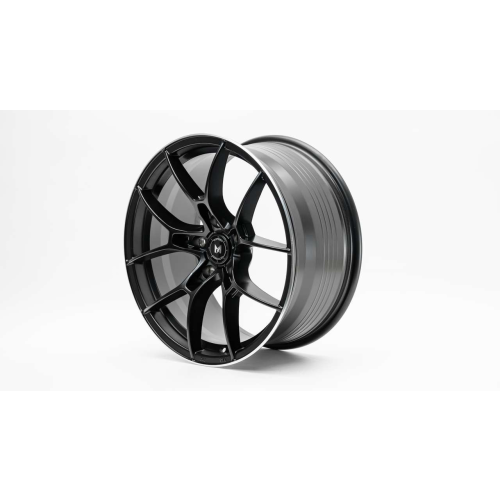 Mflow Racing MFR4 Matte Black w/ Machined Lip - Part Number MFR41885510035MB Mflow Racing MFR4 Matte Black w/ Machined Lip Photo