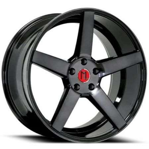 Modern Luxury Ml-1 Black Machined w/ Tinted Clear