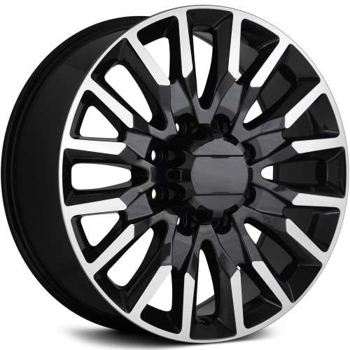 Oe Concepts 2023 Silverado 2500 Black Machined