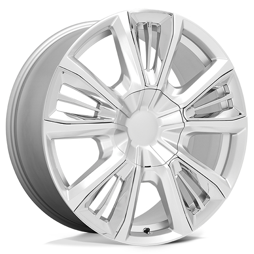 OE Performance PR212 Silver W/ Chrome Accents - Part Number 212SC-2295828 OE Performance PR212 Silver W/ Chrome Accents Photo