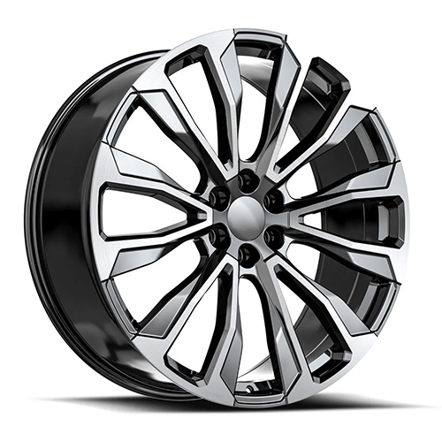 OE Revolution G-31 Gloss Black Machined - Part Number G31-26105031BM OE Revolution G-31 Gloss Black Machined Photo