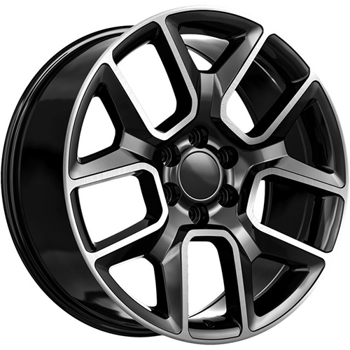 OE Revolution R-16 Gloss Black Machined Photo