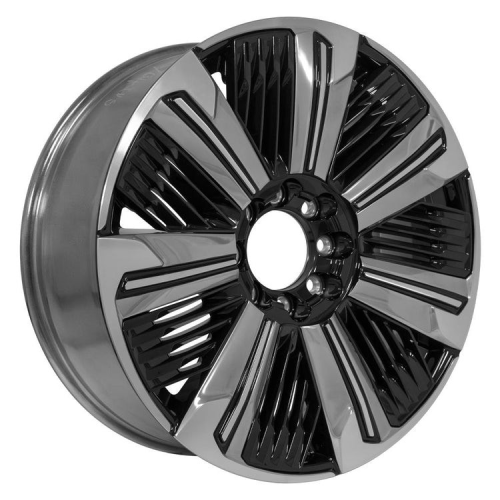 OE Wheels CA24 Polished With Black Windows And Inserts Photo