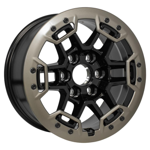OE Wheels CV12 Gloss Black Machined w/ Argent Metallic Ring Photo