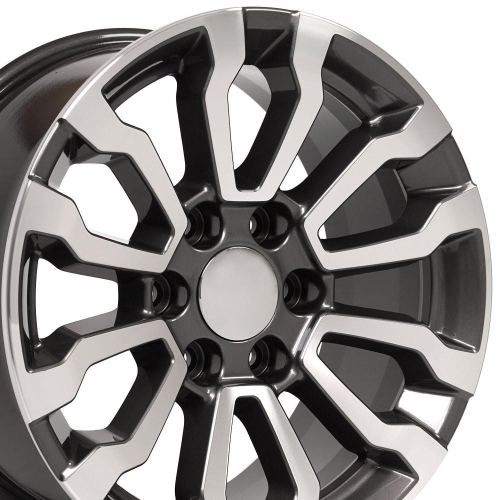 Oe Wheels Cv35 Gunmetal Machined - Part Number CV35-18085-6550-26MG Oe Wheels Cv35 Gunmetal Machined Photo