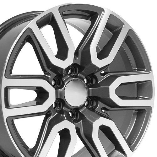 Oe Wheels Cv36 Gunmetal Machined - Part Number CV36-20090-6550-28MG Oe Wheels Cv36 Gunmetal Machined Photo