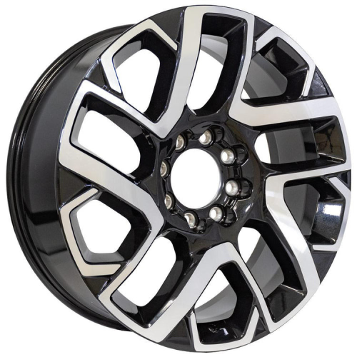 OE Wheels CV61 Black Machined Photo
