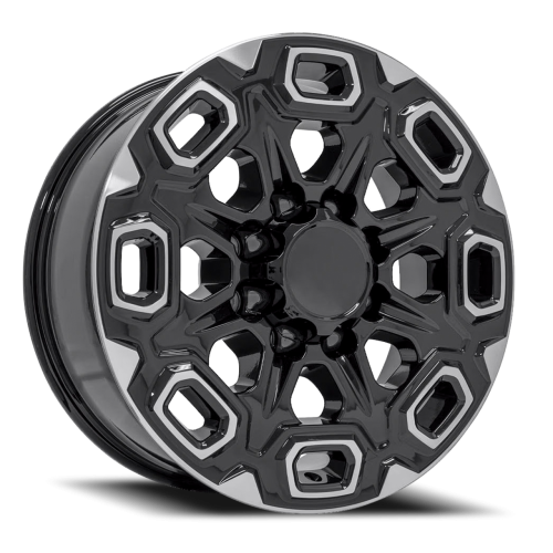 Oe Wheels Cv64A Black Machined - Part Number CV64A-20085-8650-12MB* Oe Wheels Cv64A Black Machined Photo