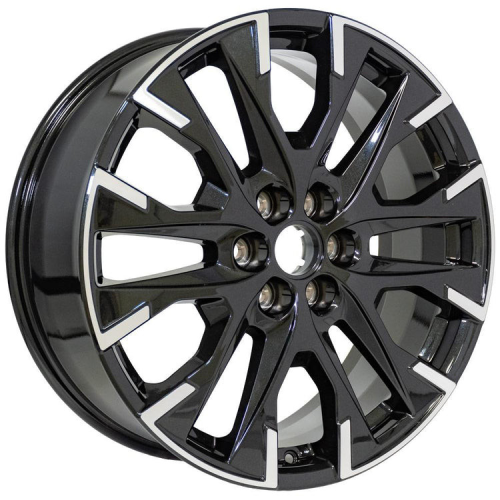 OE Wheels CV80 Black Machined Photo