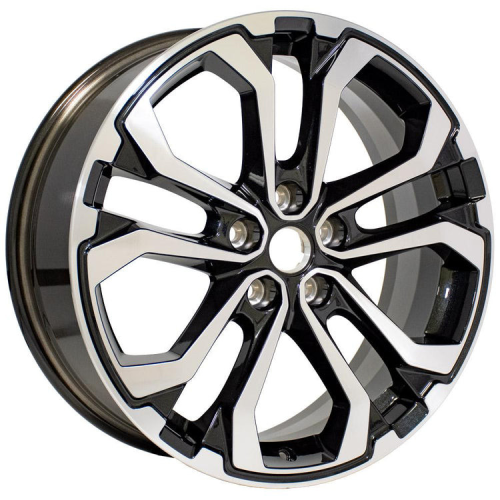 OE Wheels CV89 Black Machined Photo