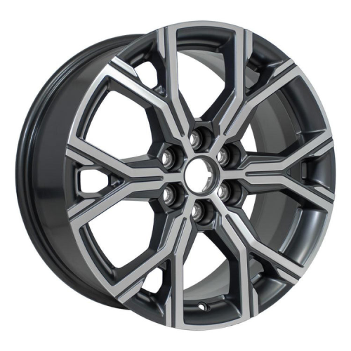 OE Wheels CV90 Satin Gunmetal Machined Face Photo