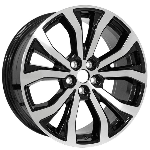 OE Wheels Fr57 Black Machined