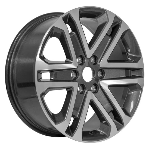 OE Wheels FR64 Gunmetal Machined Photo