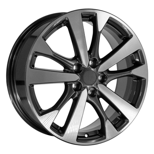 Oe Wheels Ns30 Gunmetal Machined - Part Number NS30-18075-5450-55MG Oe Wheels Ns30 Gunmetal Machined Photo
