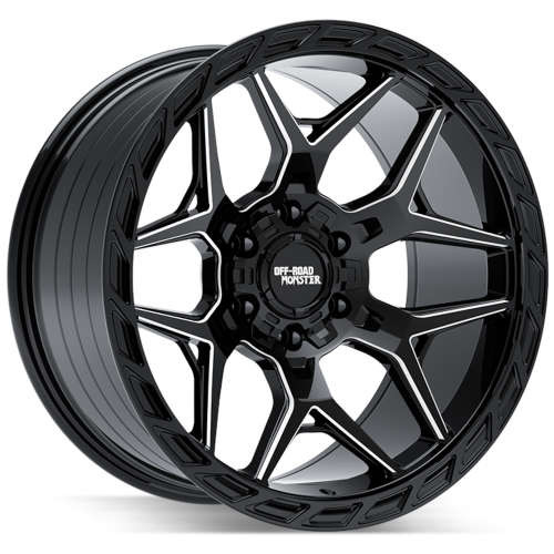 Off Road Monster Mf40 Gloss Black Milled Photo