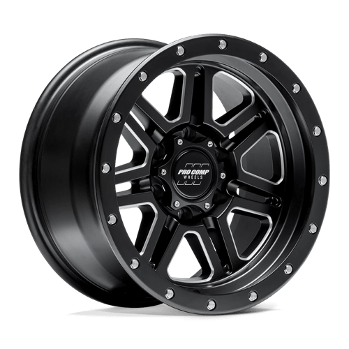 Pro Comp Pa62 Apex Satin Black Milled - Part Number 5162-218547 Pro Comp Pa62 Apex Satin Black Milled Photo