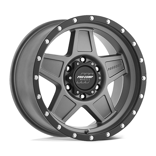 Pro Comp Predator PA35 Dark Gray W/ Black Lip - Part Number PXA2635-78583 Pro Comp Predator PA35 Dark Gray W/ Black Lip Photo