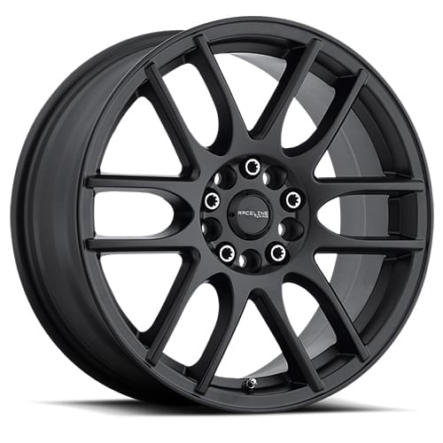 Raceline Mystique 141 Satin Black - Part Number 141B-87589+42 Raceline Mystique 141 Satin Black Photo