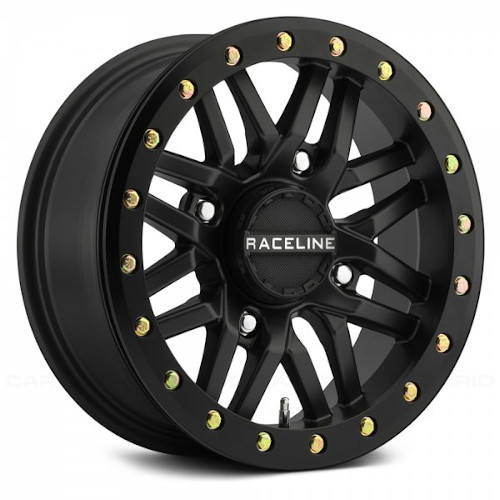 Raceline A91 UTV Ryno Beadlock Black - Part Number A91B-57011-52 Raceline A91 UTV Ryno Beadlock Black Photo
