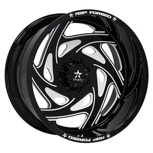 RBP Forged Sidewinder Black Milled - Part Number 36RF-2416-63-101BG RBP Forged Sidewinder Black Milled Photo