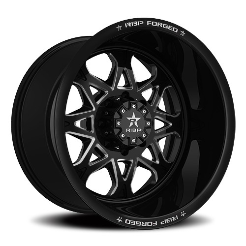 RBP Forged Assault Black Milled - Part Number 79RF-2010-86-12BG RBP Forged Assault Black Milled Photo